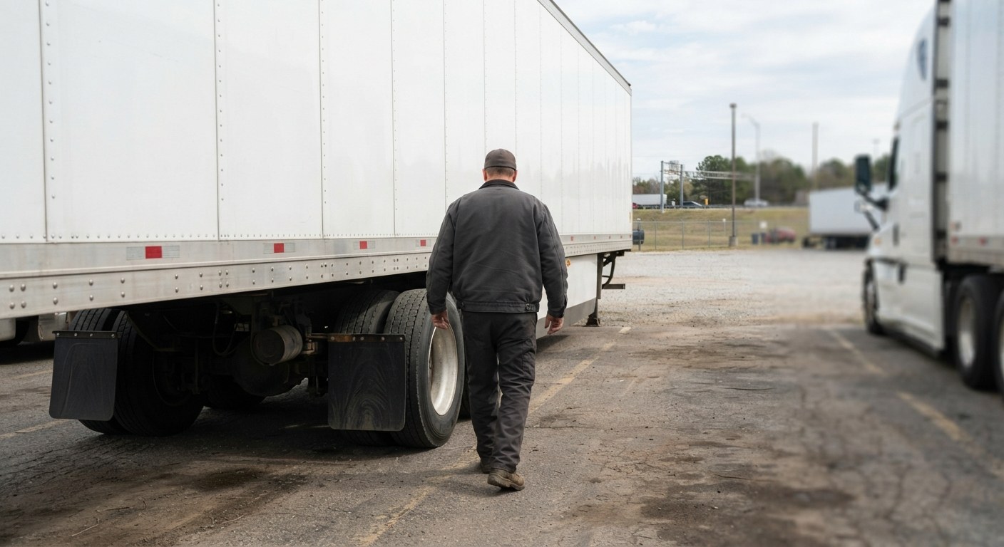 Inside the HORSESHOE H TRUCKING LLC yard